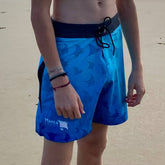 Silver Manta Men’s Board Shorts - Ocean Edition